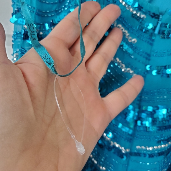 NWOT Scala Sequined Dress L - Picture 10 of 16